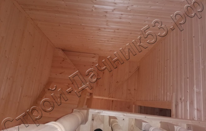 4 Каркасно-щитовой дом  Д-9, 7х7м, 89  М², Московская область, Ногинский район, СНТ Горьковское болото. (2)